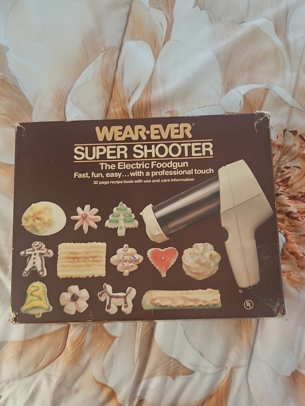 Wear Ever Super Shooter The Electric Food Gun Vintage In Box W Instructions